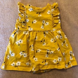 Baby girl onesie dress